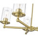 Thayer 5 Light 26 inch Luxe Gold Chandelier Ceiling Light