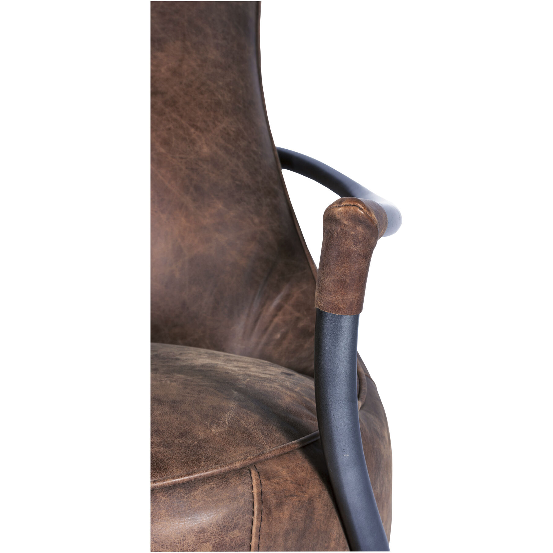 Carlisle Brown Club Chair