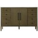 Blakely 54 X 34 inch Hazel Oak Bathroom Vanity Cabinet