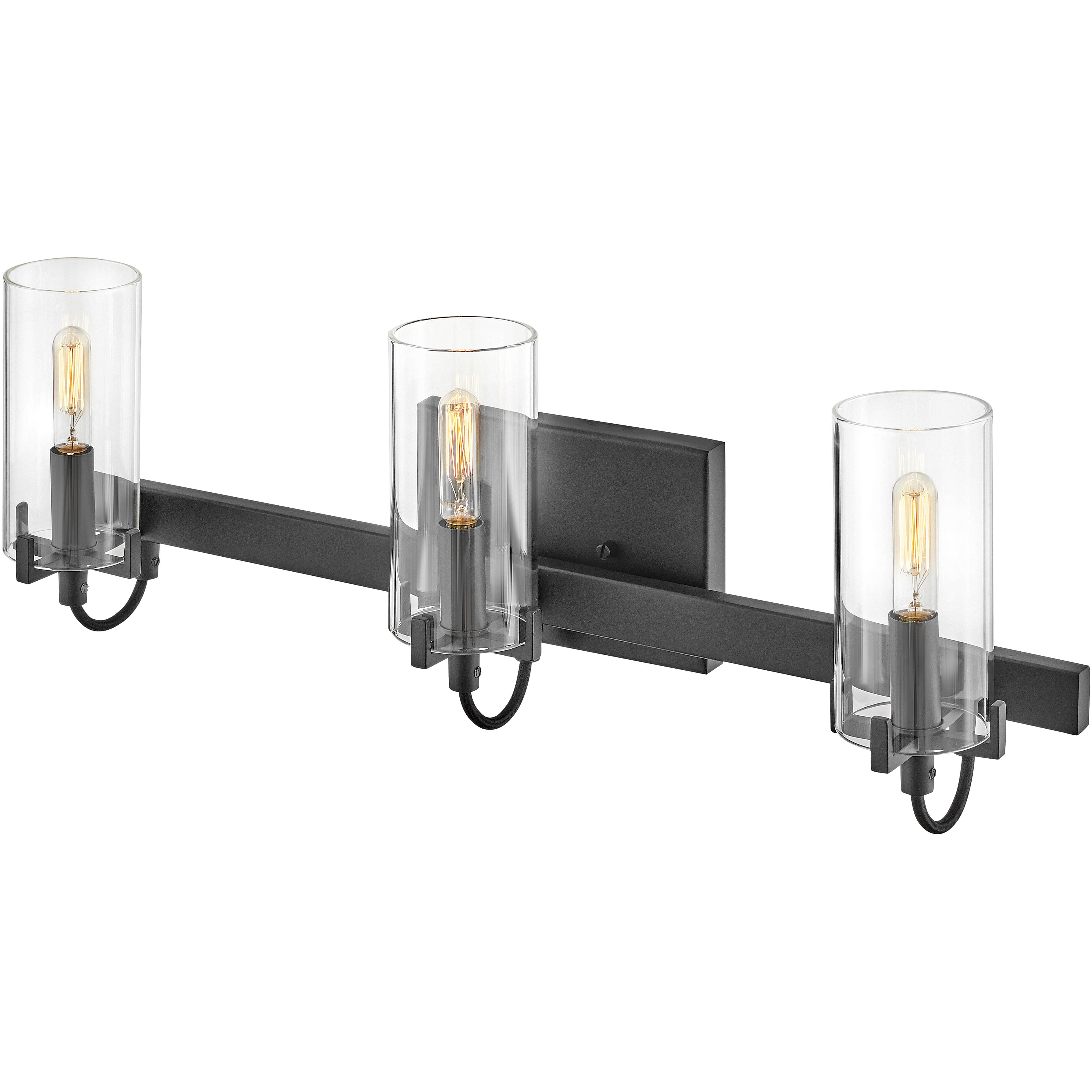 Ryden 23 inch Black Vanity Light Wall Light