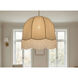 Reina 1 Light 30 inch Aged Brass Pendant Ceiling Light