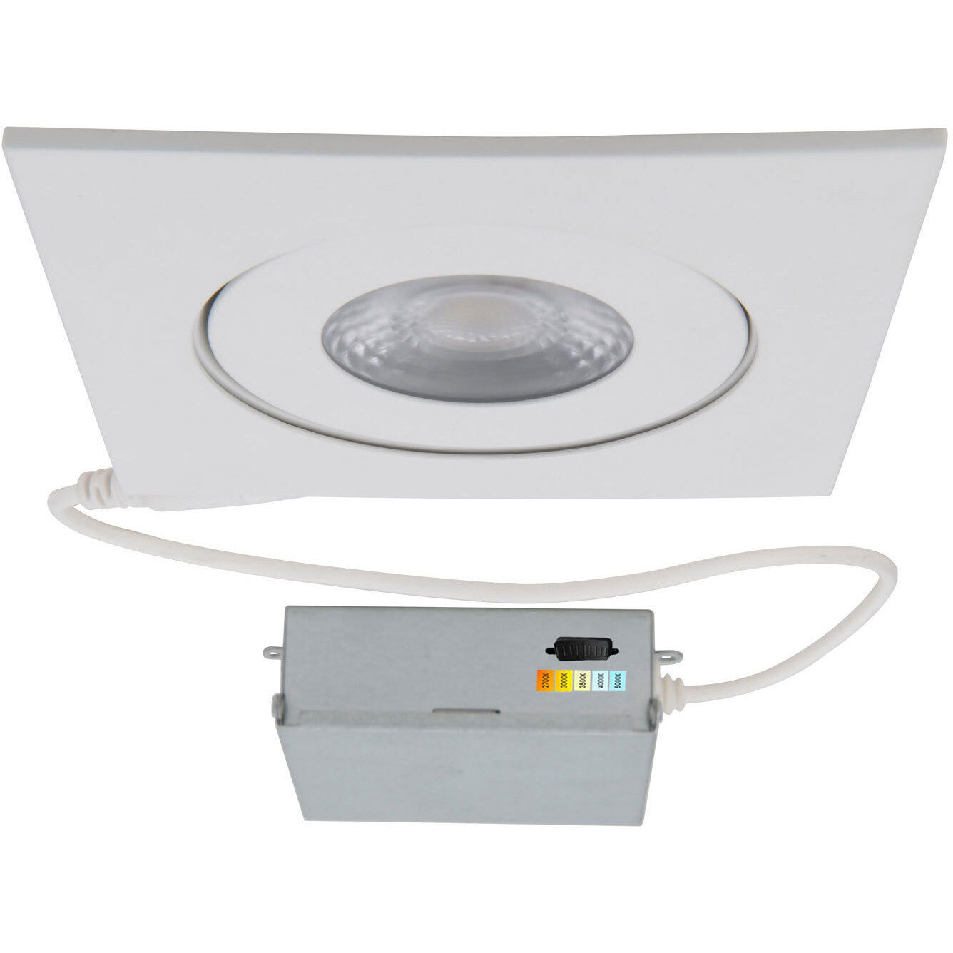 Lotos LED White Complete Kit Recessed Lighting