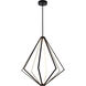Canada LED 32 inch Black LED Chandelier Ceiling Light