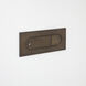 Digit 2.68 inch Bronze Interior Reading Light Wall Light