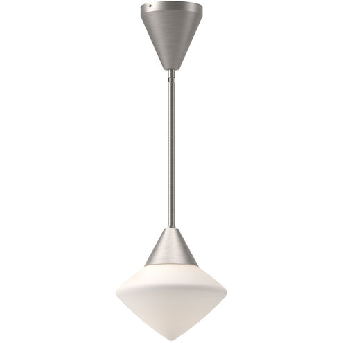 Alora Mood Nora 1 Light 8 inch Brushed Nickel Pendant Ceiling Light