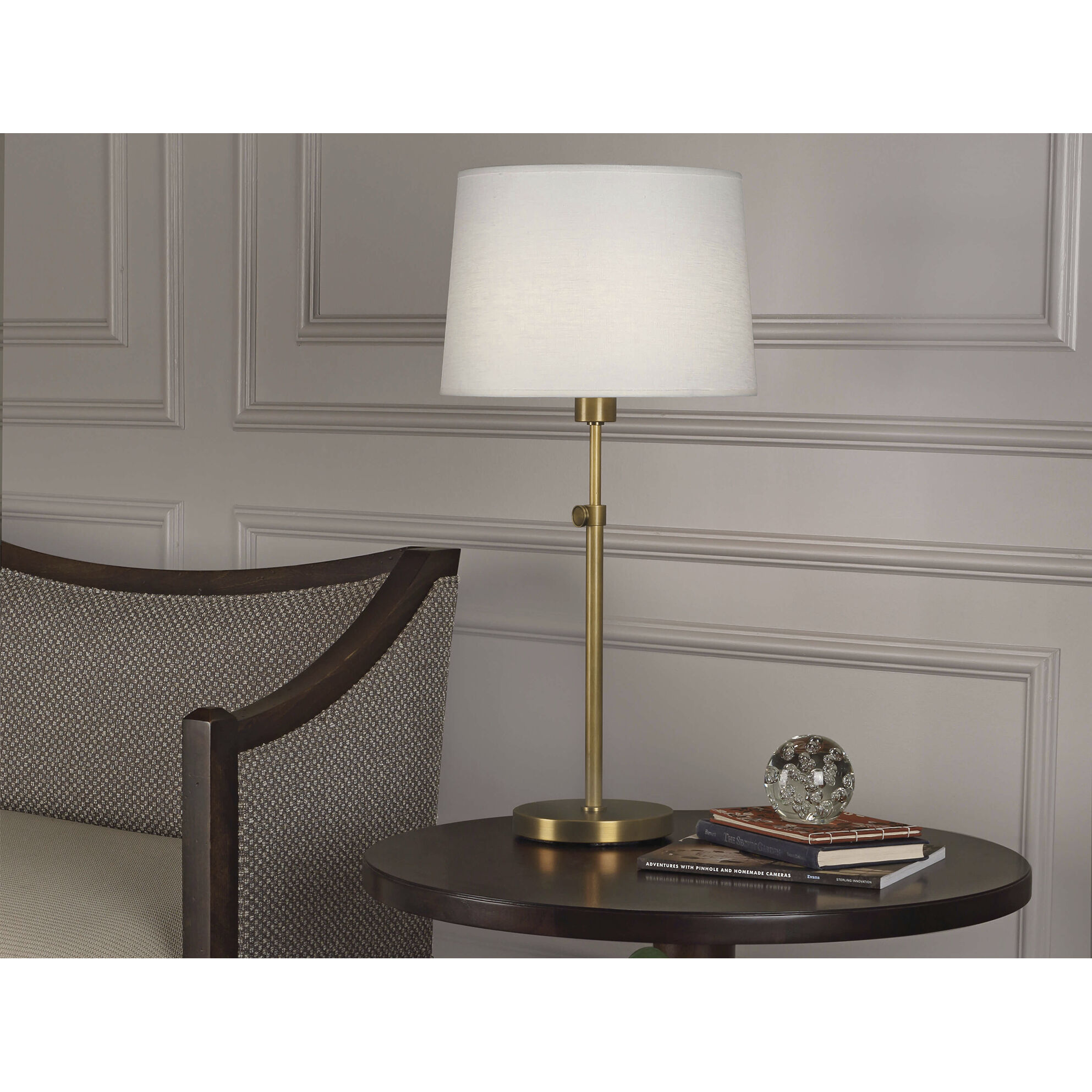 Koleman 25.25 inch 100.00 watt Aged Brass Table Lamp Portable Light