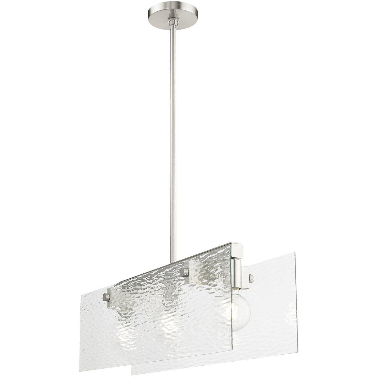 Ashcroft 3 Light 7 inch Brushed Nickel Chandelier Ceiling Light