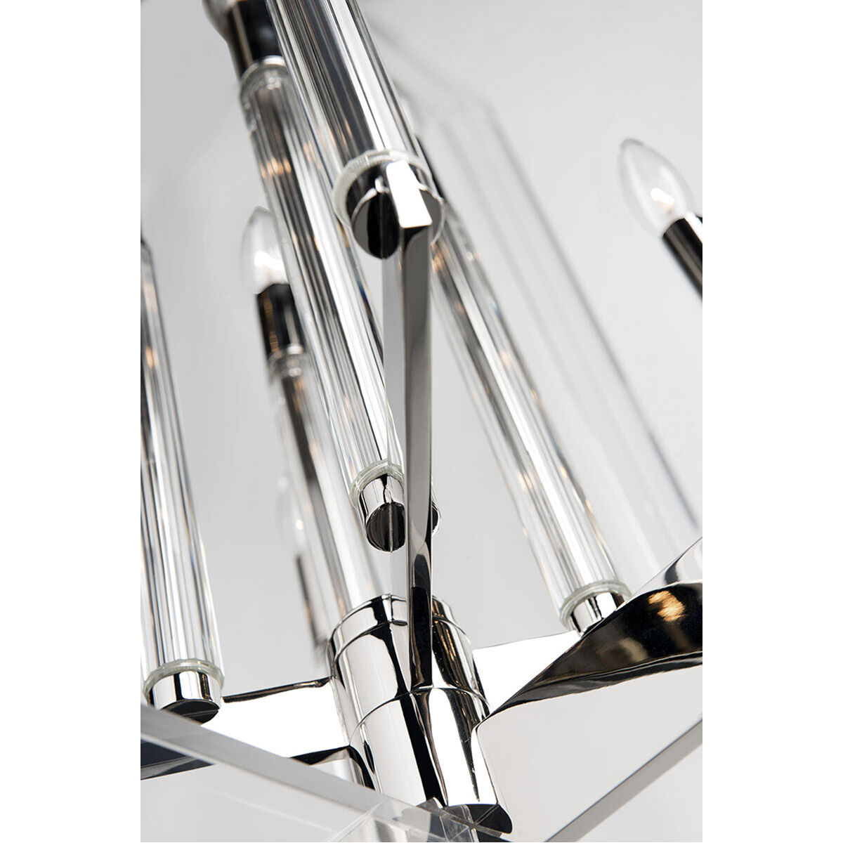 Wellington 8 Light 17.5 inch Polished Nickel Pendant Ceiling Light