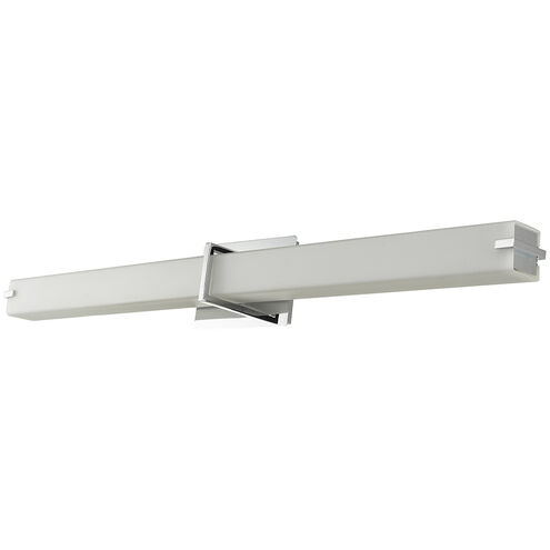 Squire LED 38 inch Chrome Bath Vanity Light Wall Light