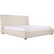 Luzon Wheat Bed in Beige, Queen