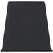 Ansel LED 7.5 inch Black Outdoor Wall Lantern