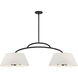 Headington 6 Light 48 inch Coal Island Light Ceiling Light
