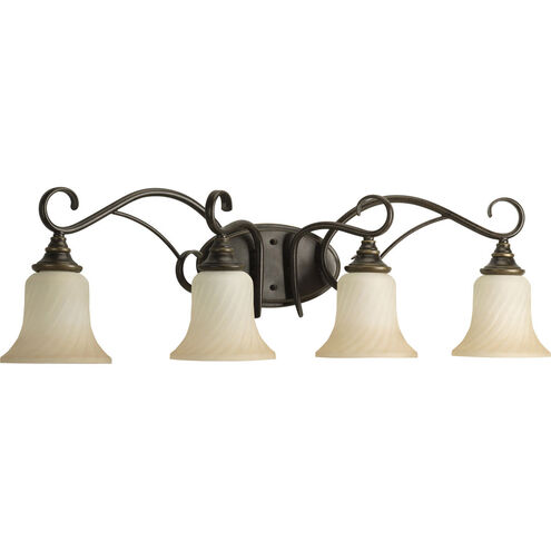 Kensington 4 Light 33 inch Forged Bronze Bath Vanity Wall Light