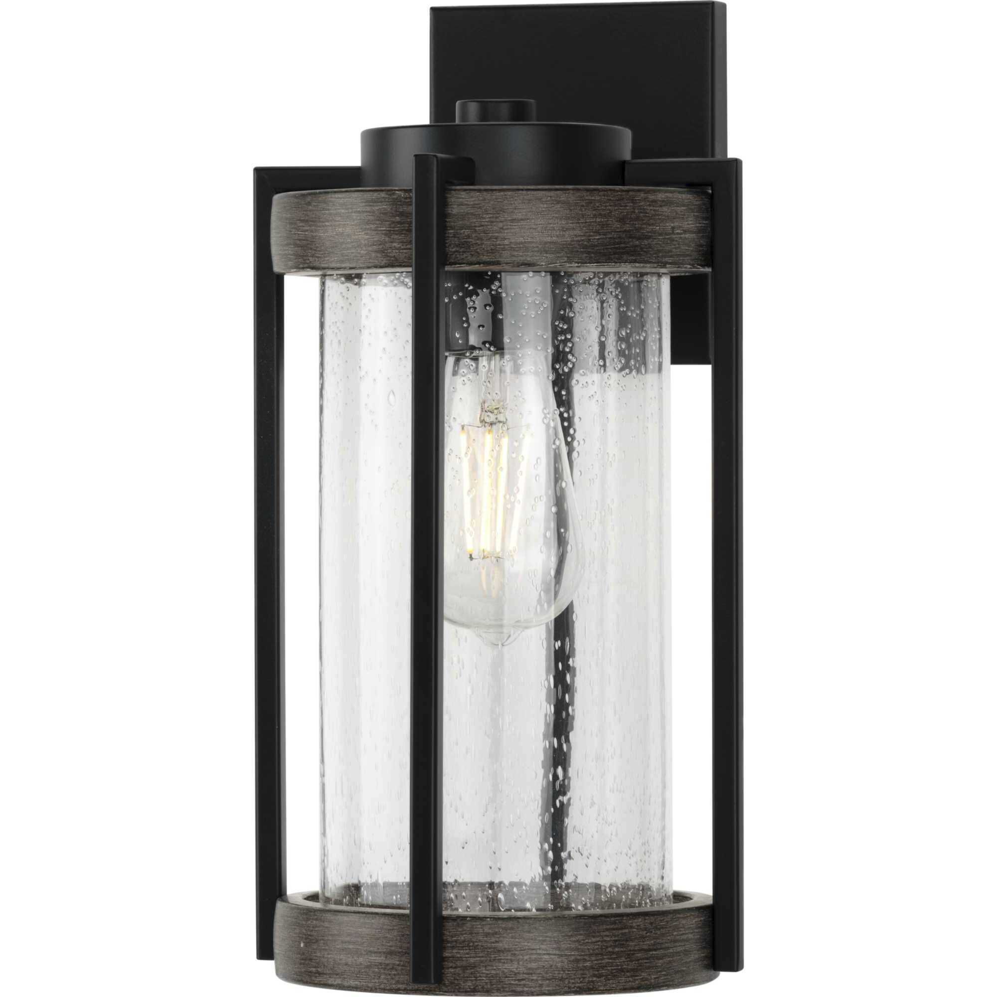 Whitmire 1 Light 15 inch Matte Black Outdoor Wall Lantern