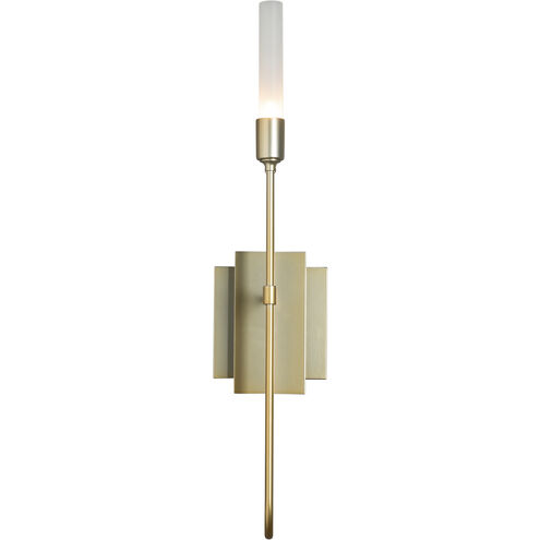 Hubbardton Forge Lisse 1 Light 5 inch Black ADA Sconce Wall Light 203050-1004 - Open Box