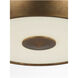 Christiane Lemieux Solene 1 Light 18 inch Vintage Gild Flush Mount Ceiling Light