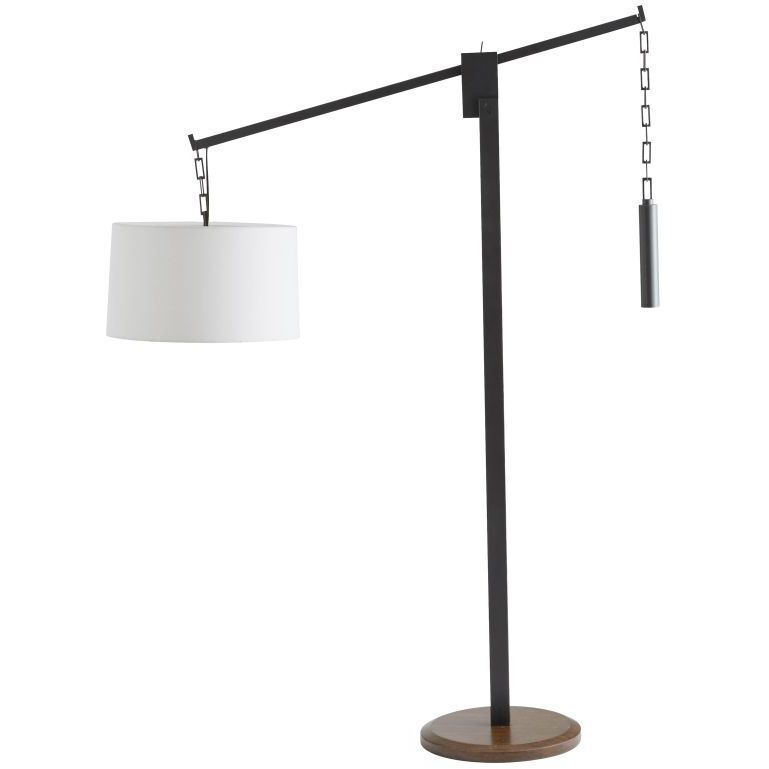 Counterweight 69 inch Aged Bronze Floor Lamp Portable Light
