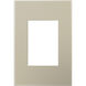 Adorne Titanium Wall Plate, 1-Gang