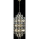 Cubic 14 Light 18.5 inch Calypso Gold Foyer Pendant Ceiling Light