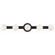 Pizzazz Wall Sconce Wall Light in Matte Black
