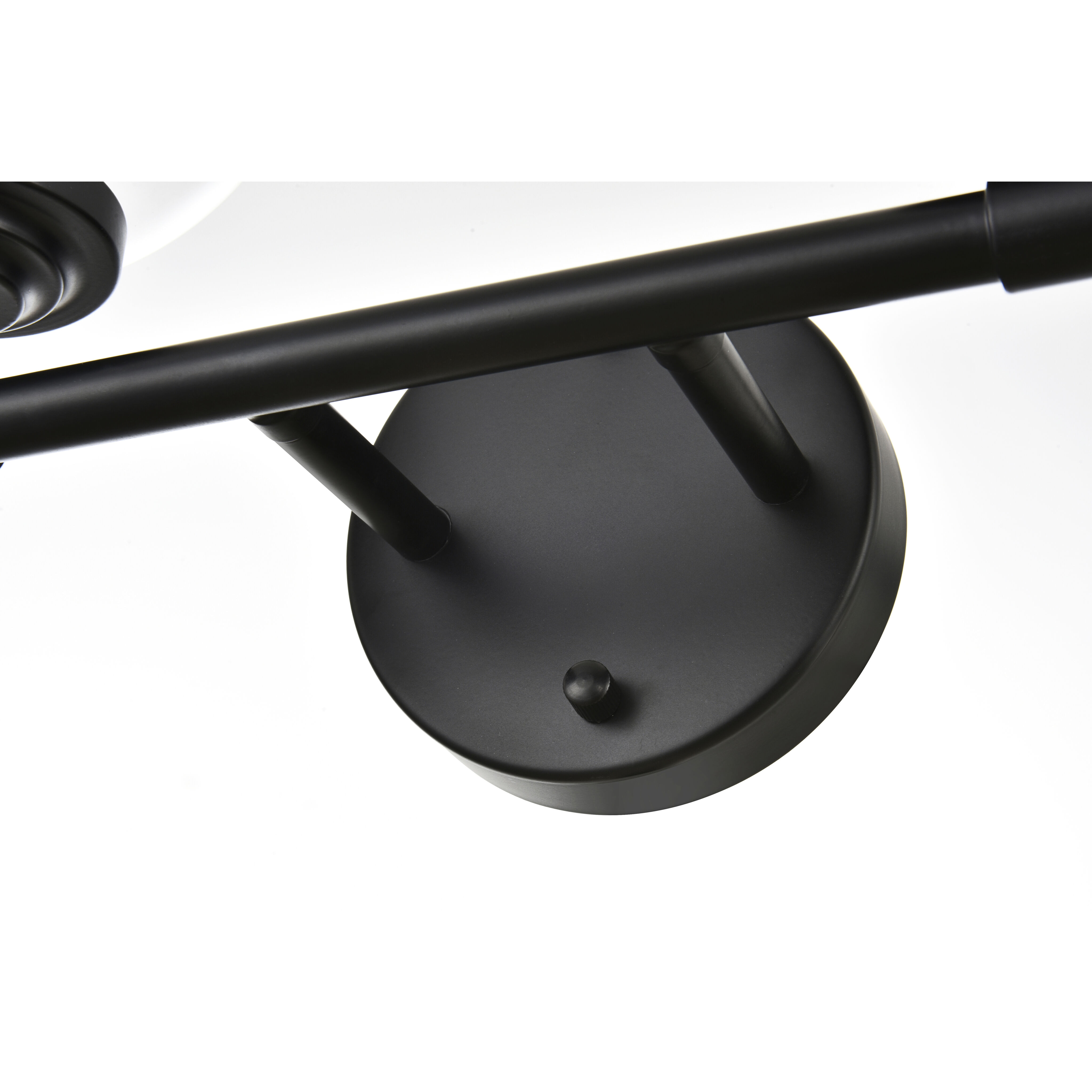 Ansley 4 Light 33 inch Black Bath Sconce Wall Light