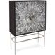 Aurora Nickel Bar Cabinet