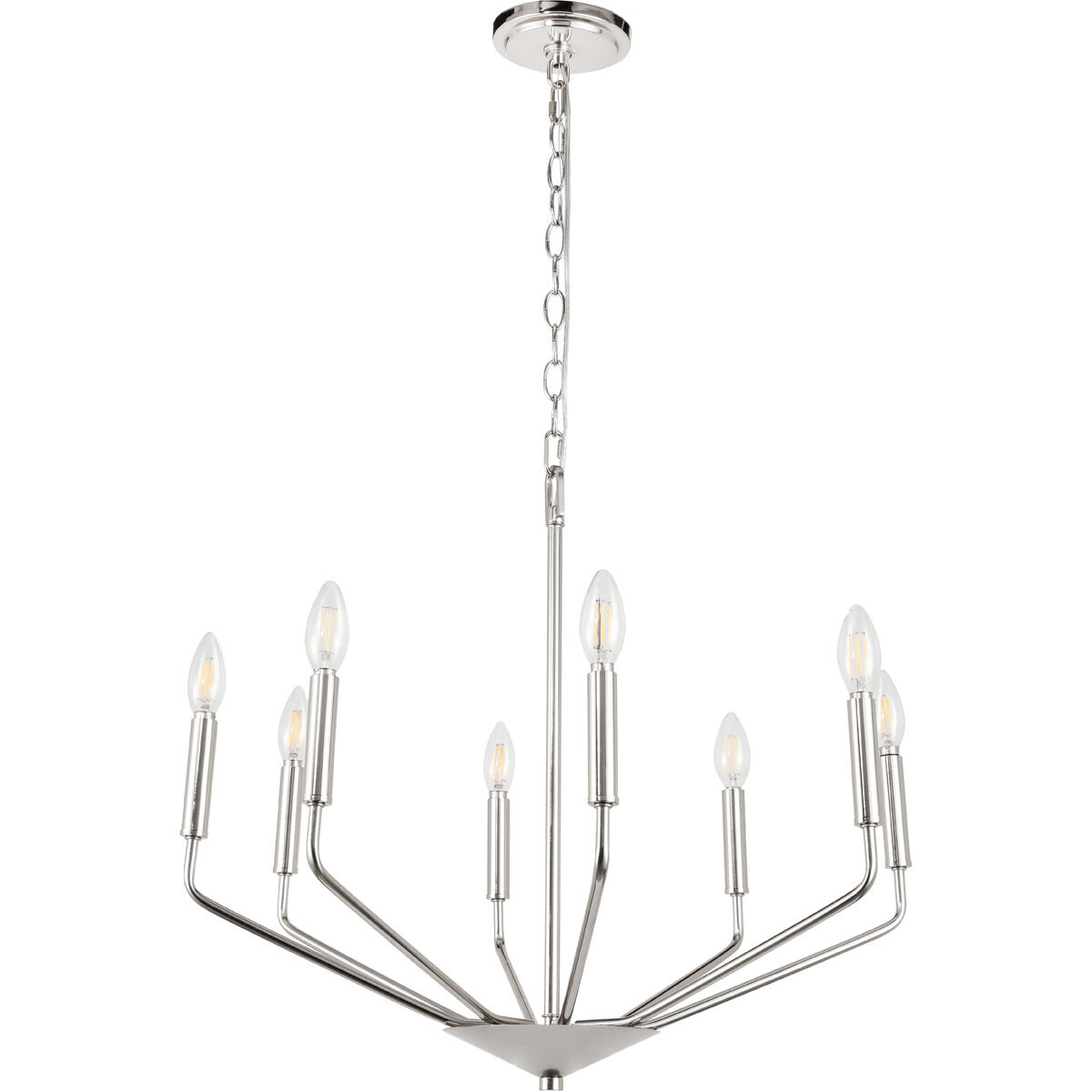 Geneseo 8 Light 25 inch Chrome Pendant Ceiling Light