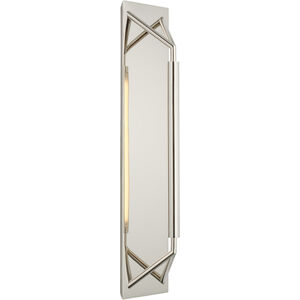 Kelly Wearstler Appareil LED 5.5 inch Polished Nickel Sconce Wall Light, Large