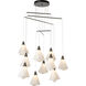 Mobius 10 Light 39.2 inch Dark Smoke Mobile Pendant Ceiling Light