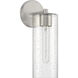 Ricci 1 Light 5 inch Satin Nickel Wall Sconce Wall Light, Lighting One