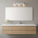 Rito 3 Light 23.13 inch Chrome Bath Light Wall Light, Large