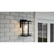 McAlister 1 Light 14 inch Earth Black Outdoor Wall Lantern