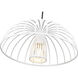 Valencia 1 Light 16 inch Texture White Pendant Ceiling Light in Textured White