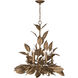 Seraphine 6 Light 28 inch Weathered Gold Chandelier Ceiling Light