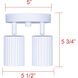 Rexton 2 Light White Track Lighting Ceiling Light