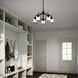 Lawrenceville 5 Light 24 inch Black Chandelier Ceiling Light