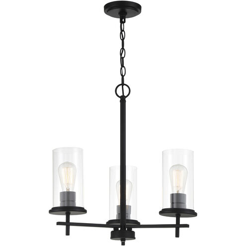 Haisley 3 Light 20 inch Coal Chandelier Ceiling Light