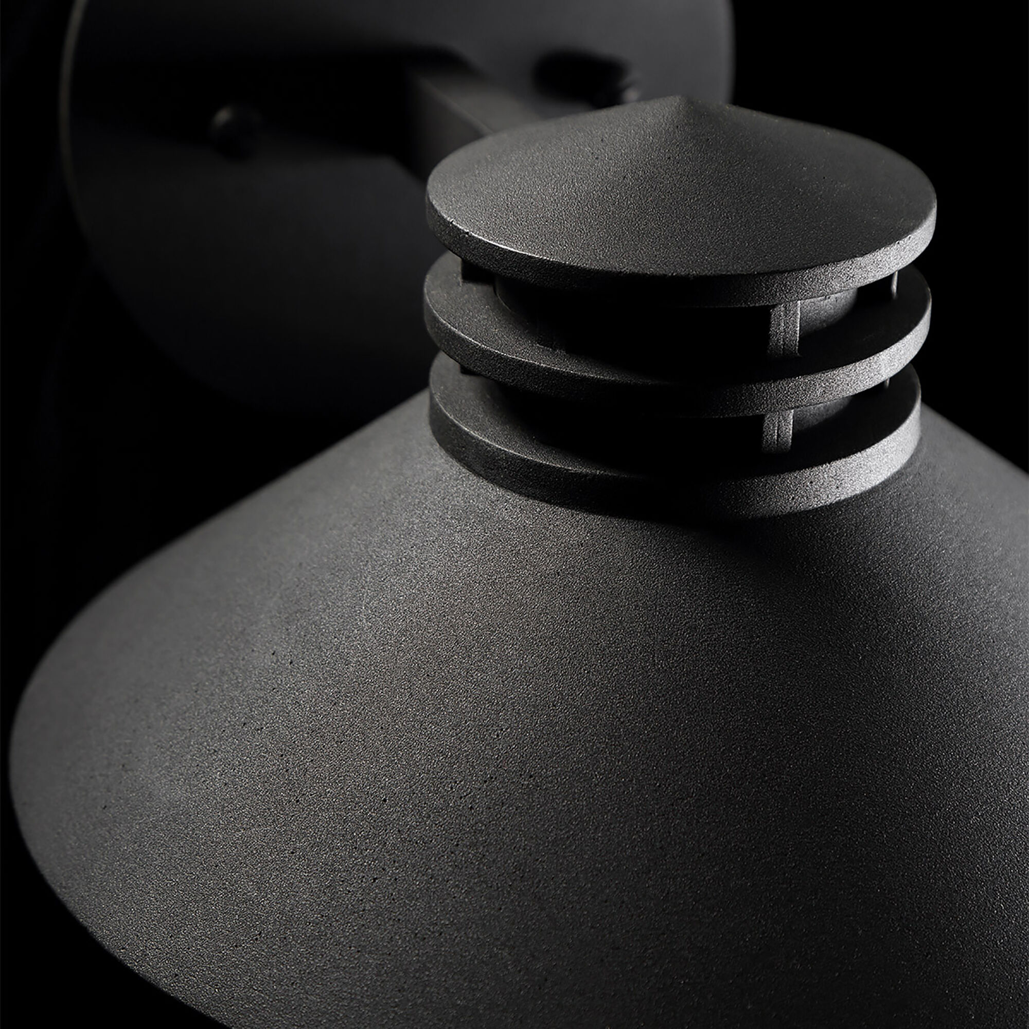 Sodor LED 6.88 inch Black Outdoor Wall Light, dweLED