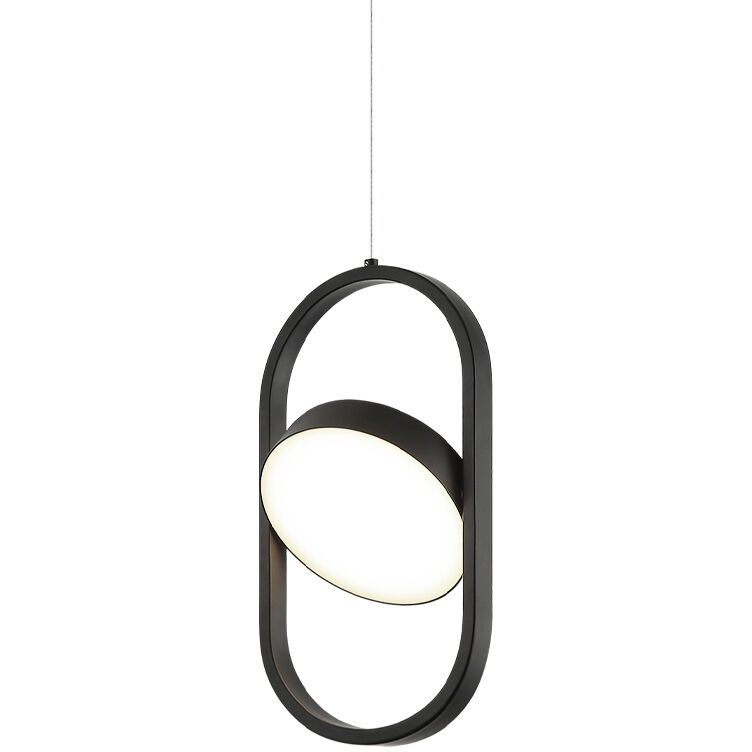 Kennedy LED 7 inch Black Pendant Ceiling Light