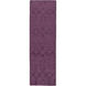 Lydia 72 X 48 inch Dark Purple Rug