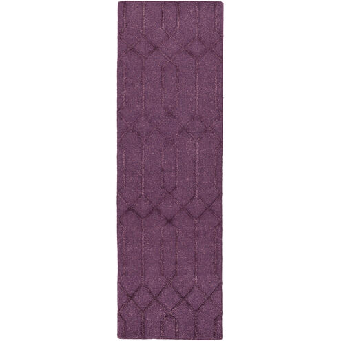 Lydia 156 X 108 inch Dark Purple Rug