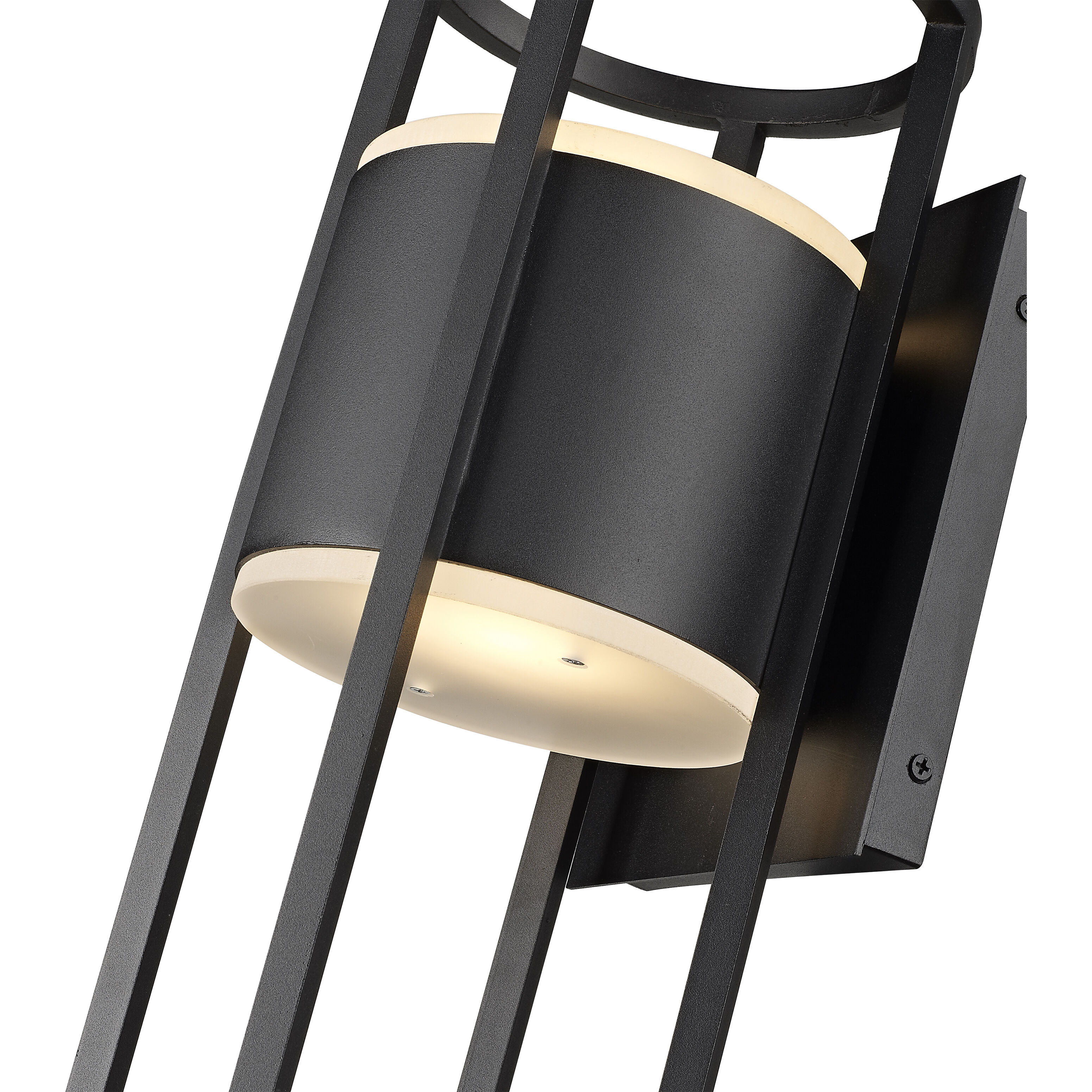 Luca LED 18 inch Black Outdoor Wall Light
