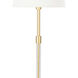 Auburn 30.5 inch 100.00 watt Gold Leaf Table Lamp Portable Light, Buffet Lamp