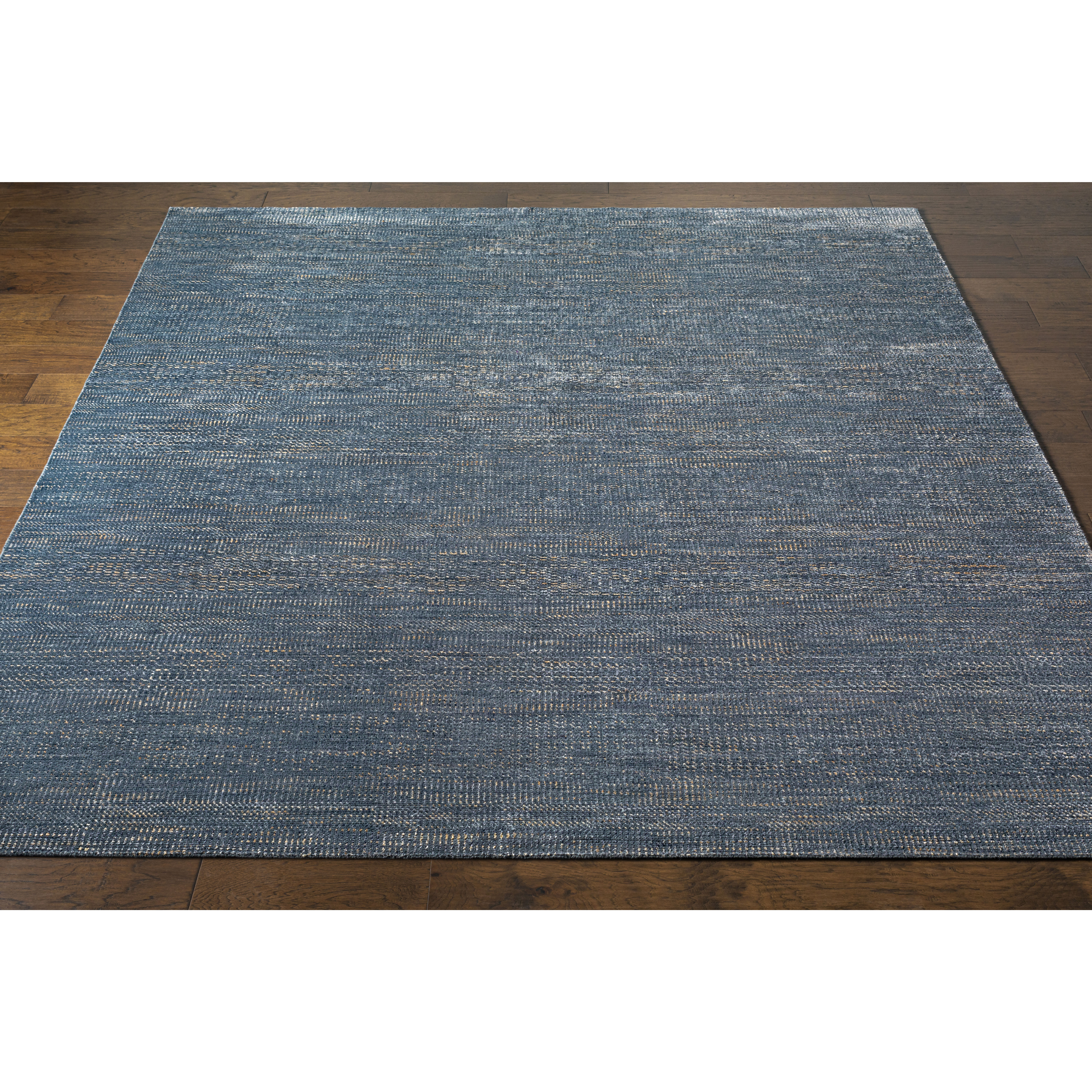 Tribeca 108 X 72 inch Ink Blue Rug in 6 X 9, Rectangle