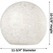 Ballston White Mouchette 4 Light 50.25 inch Brushed Satin Nickel Stem Hung Island Light Ceiling Light