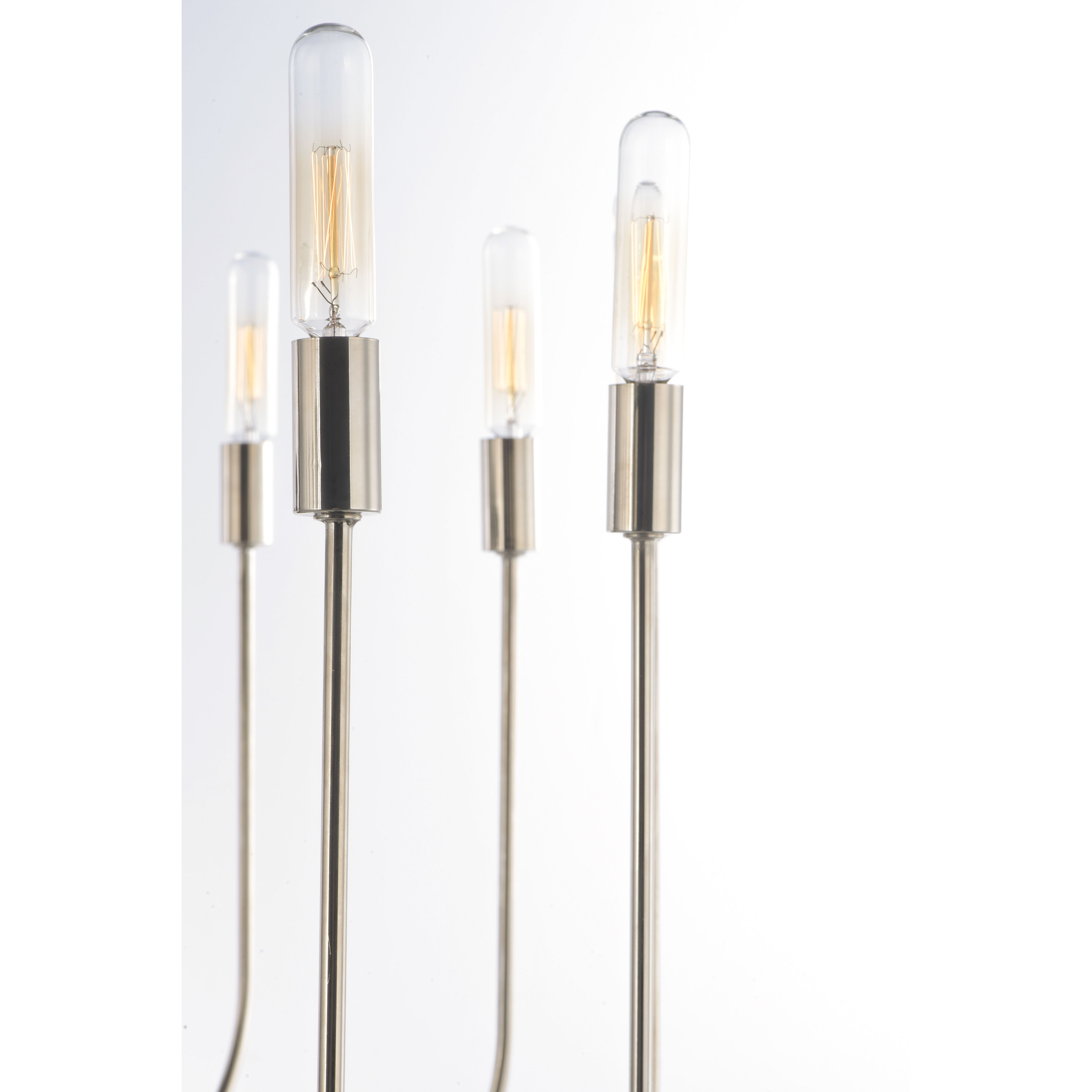 Willsburg 16 Light 44.25 inch Polished Nickel Entry Foyer Pendant Ceiling Light