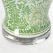 Faye 25 inch 150 watt Green Table Lamp Portable Light