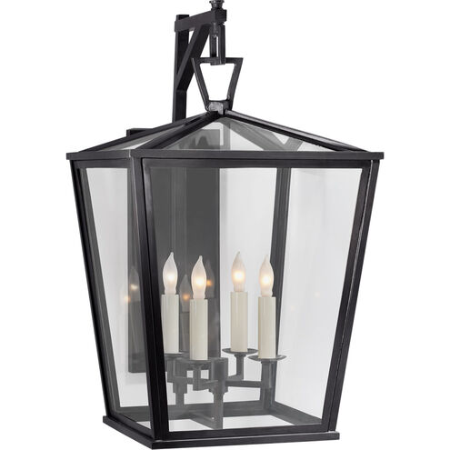 Chapman & Myers DarlanaO 4 Light 21.25 inch Bronze Outdoor Wall Lantern, Medium