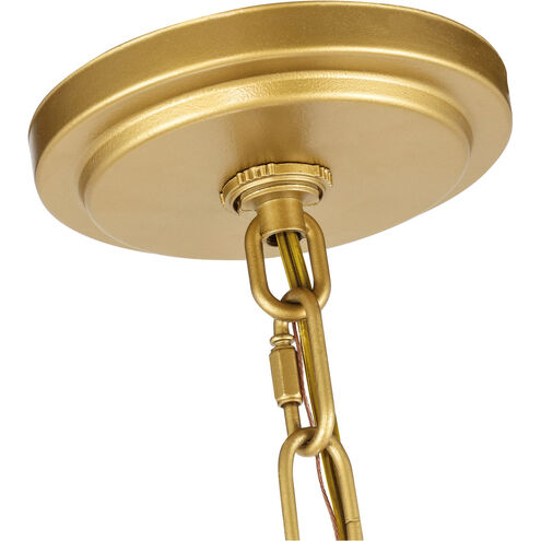 Geneseo 4 Light 18 inch Brass Pendant Ceiling Light