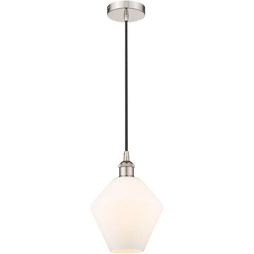 Edison Cindyrella 1 Light 8 inch Polished Nickel Mini Pendant Ceiling Light